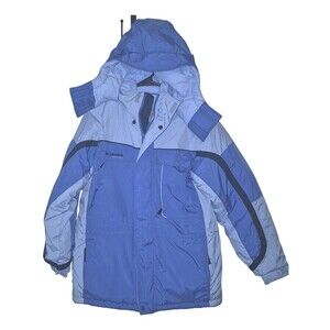 Size 14/16 Columbia Sportswear Girls Lined Winter Coat With Detachable Hood